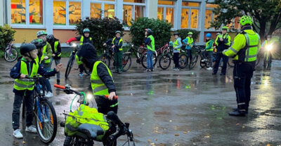 Foto des Albums: Radfahrprüfung in Klasse 4