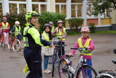 Foto des Albums: Radfahrprüfung in Klasse 4