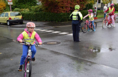 Foto des Albums: Radfahrprüfung in Klasse 4