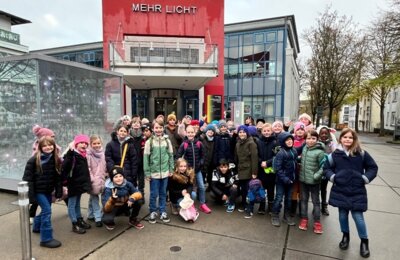 Foto des Albums: Klasse 3 besucht das Lichtkunstmuseum