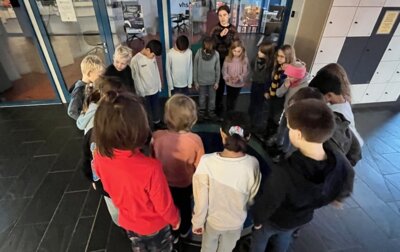 Foto des Albums: Klasse 3 besucht das Lichtkunstmuseum