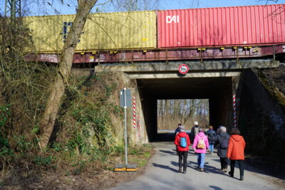 Bahnunterf&uuml;hrung am Karl-Thiele-Weg  (Bild vergr&ouml;&szlig;ern)
