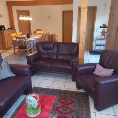 Wohn-, Esszimmer Weideblick  (Bild vergr&ouml;&szlig;ern)