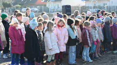 Foto des Albums: Grundsteinlegung für den Erweiterungsbau der Grundschule Wandlitz