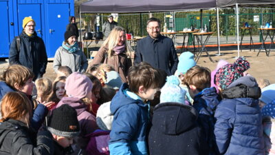 Foto des Albums: Grundsteinlegung für den Erweiterungsbau der Grundschule Wandlitz