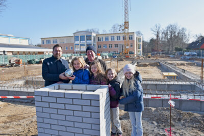 Foto des Albums: Grundsteinlegung für den Erweiterungsbau der Grundschule Wandlitz