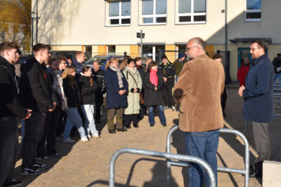 Foto des Albums: Eröffnung des temporären Erweiterungsbaus an der Oberschule Klosterfelde