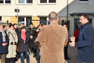 Foto des Albums: Eröffnung des temporären Erweiterungsbaus an der Oberschule Klosterfelde