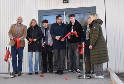 Foto des Albums: Eröffnung des temporären Erweiterungsbaus an der Oberschule Klosterfelde