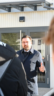 Foto des Albums: Eröffnung des temporären Erweiterungsbaus an der Oberschule Klosterfelde