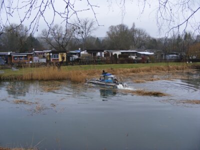 Foto des Albums: Schilfmahd auf dem Sackteich durchgeführt