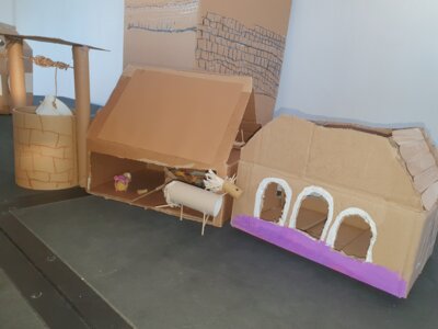 Foto des Albums: Ritterburgen aus Verpackungsmaterialien