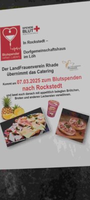 Foto des Albums: Unser erstes Catering beim DRK - Blutspendetermin am 07.03.2025