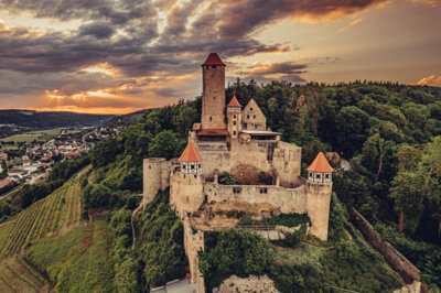 Burg Hornberg am Neckar  (Bild vergr&ouml;&szlig;ern)