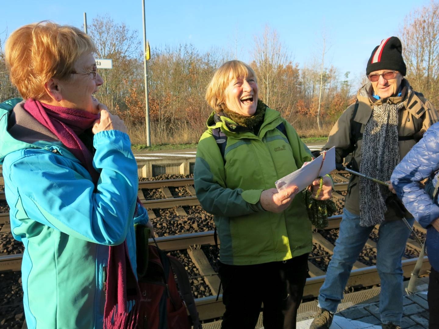 Bild: Sabine P in Aktion