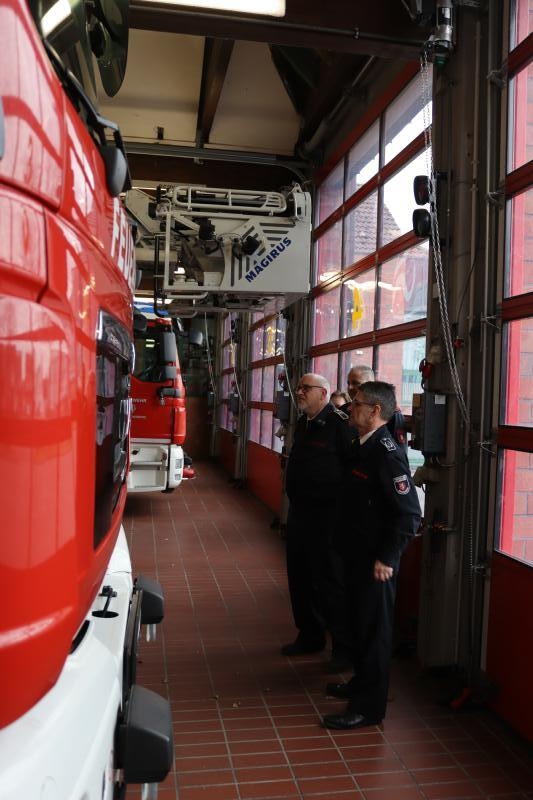 Bild: Besichtigung der Feuerwache Heinsberg