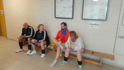 Vorschaubild: Kurze Ruhephase vorm nächsten Spiel