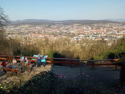 Blick vom Kl&uuml;thturm  (Bild vergr&ouml;&szlig;ern)