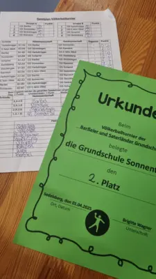 Foto des Albums: Völkerball und Fußballturnier 25