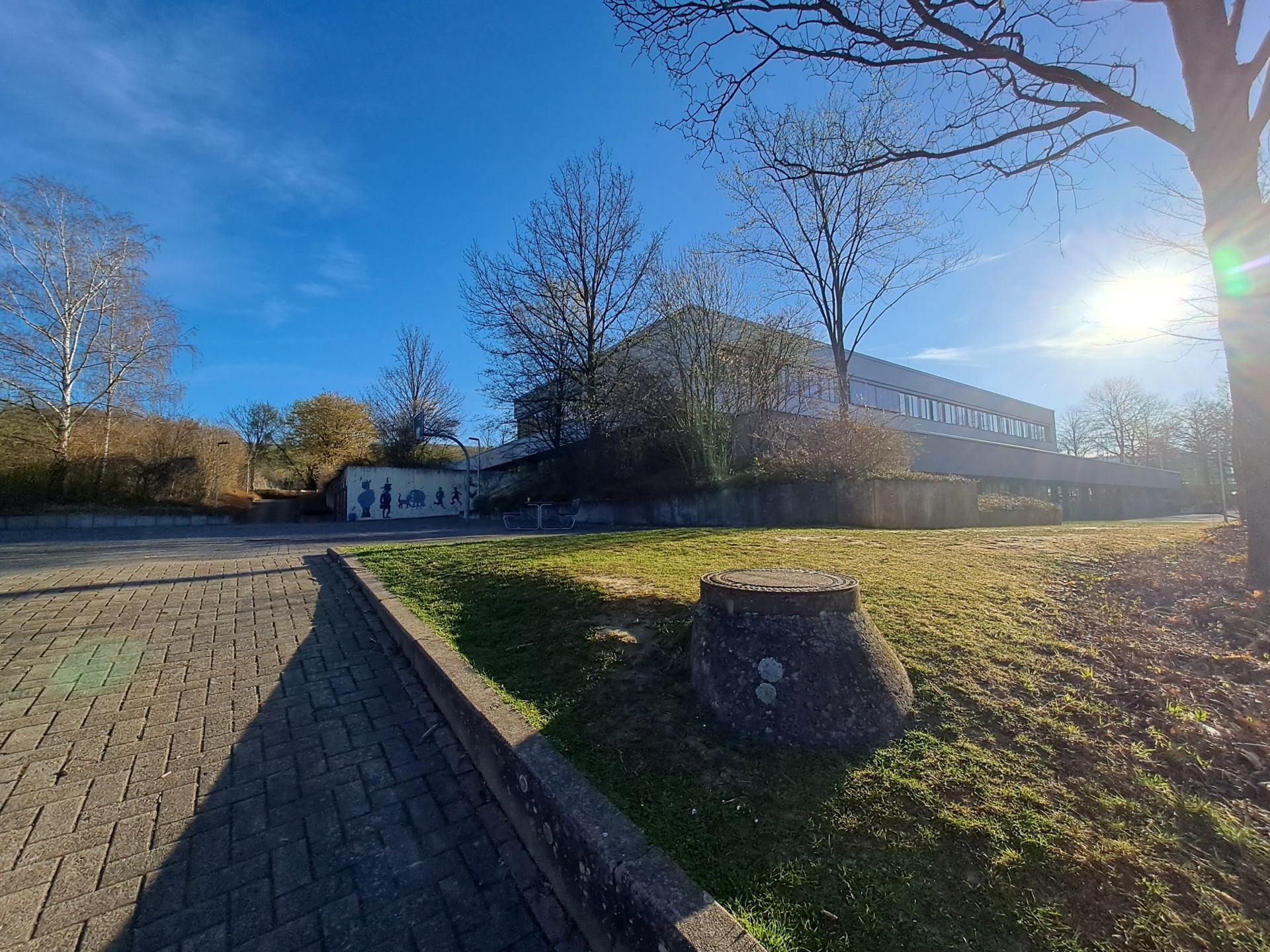 Bild: Basketballplatz