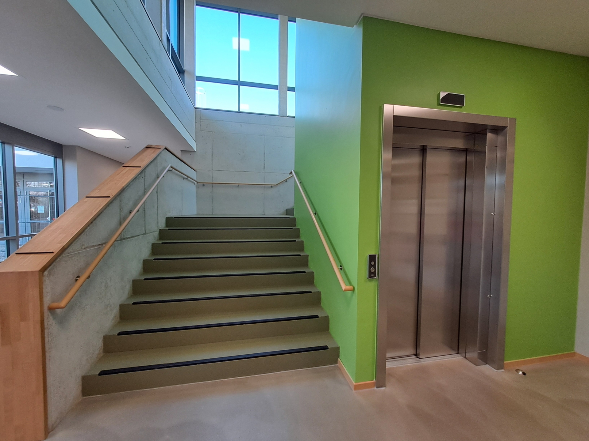 Bild: Treppenaufgang