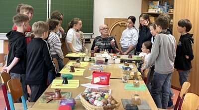 Foto des Albums: Sorbische Ostereier bemalen 2025