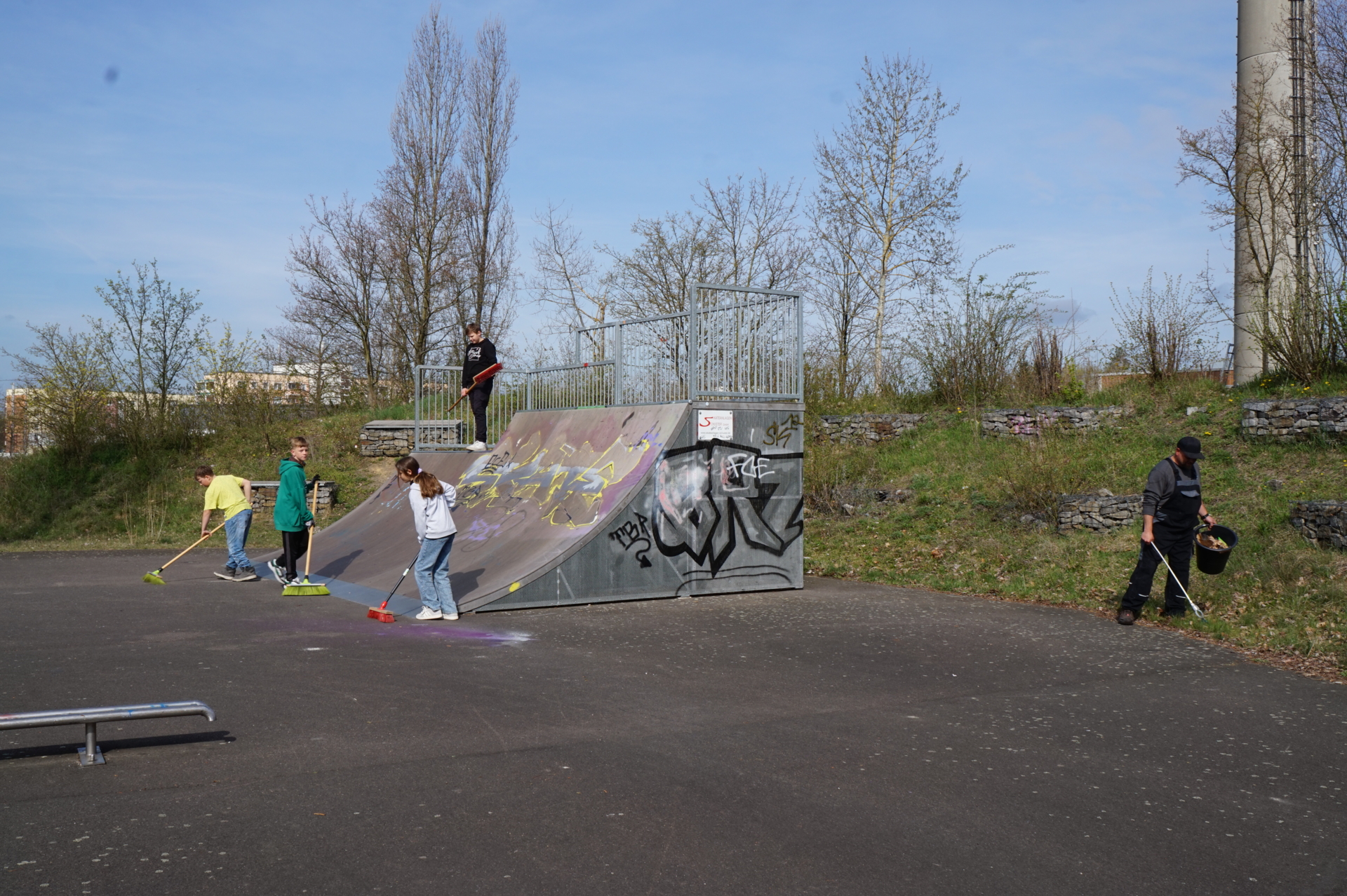 Bild: Grüne Mitte - Skaterpark