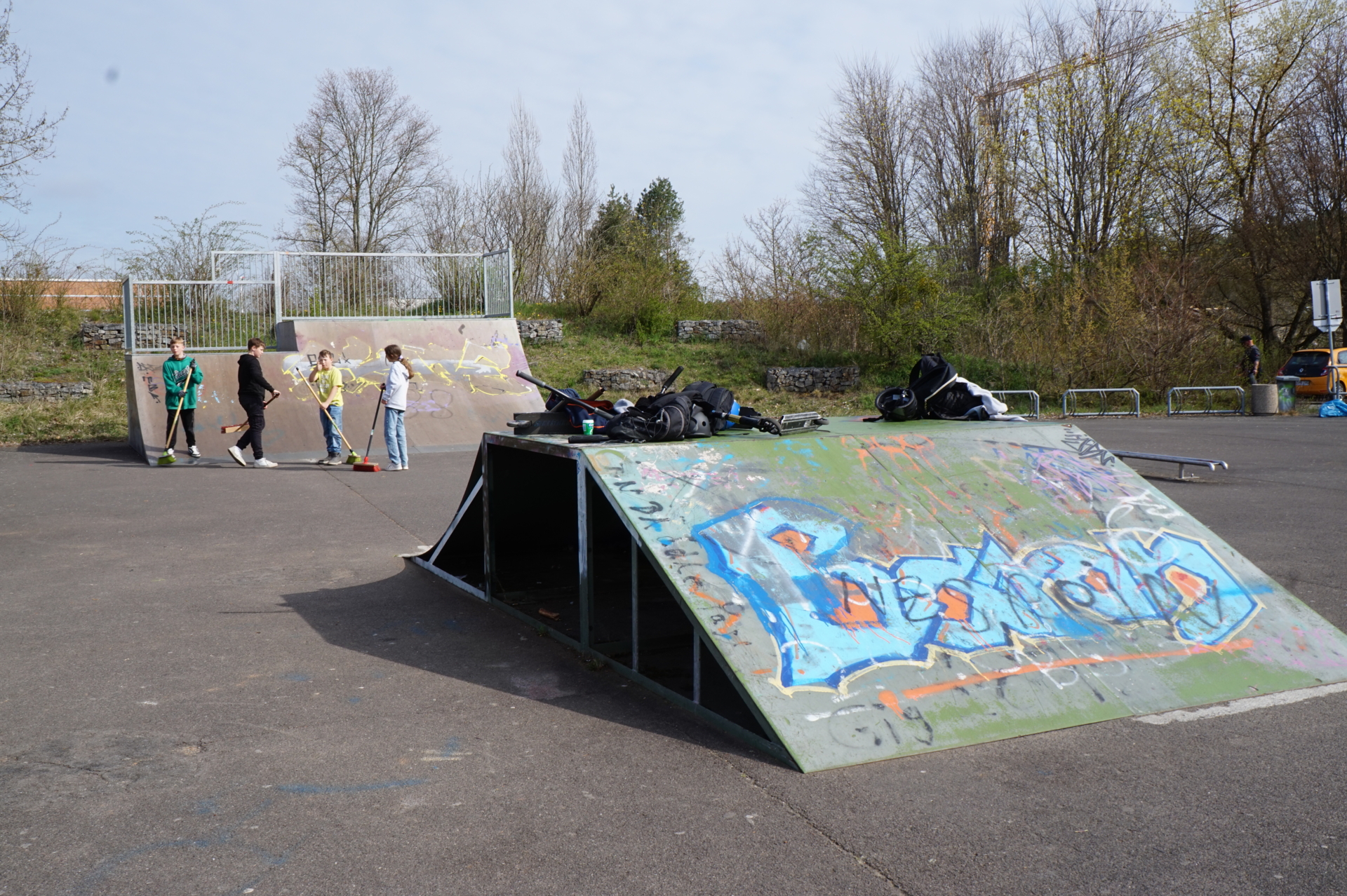 Bild: Grüne Mitte - Skaterpark