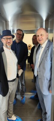 Fotoalbum Landrat Roger Lewandowski besucht Falkensee im Rahmen seiner Kreisreise