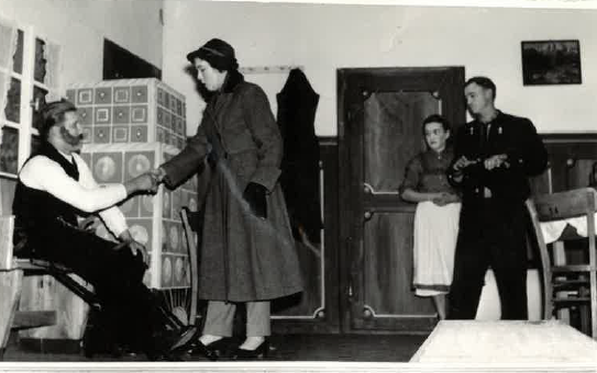 Bild: Egner Xaver, Kößl Rosmarie, Orlieb Lotte, Herz Rudolf