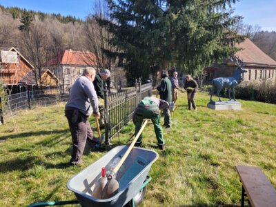 Foto des Albums: Arbeitseinsatz an den Zaunfeldern