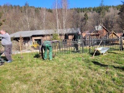 Foto des Albums: Arbeitseinsatz an den Zaunfeldern