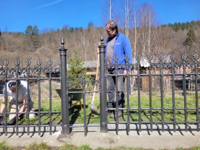 Foto des Albums: Arbeitseinsatz an den Zaunfeldern