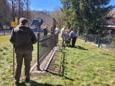Foto des Albums: Arbeitseinsatz an den Zaunfeldern