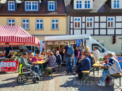 Foto des Albums: Pritzwalker Frühlingserwachen 2025 lud zum Stöbern und Schlemmen ein