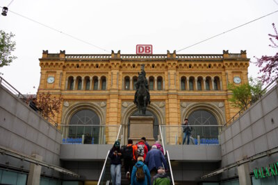 Hauptbahnhof Hannover  (Bild vergr&ouml;&szlig;ern)