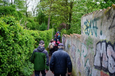 Pfad Richtung Schleusenweg  (Bild vergr&ouml;&szlig;ern)