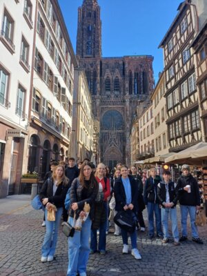 Fotoalbum Gewinnergruppe des WHG entdeckt Straßburg
