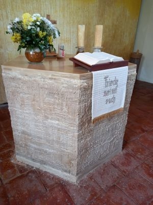 Bild: 24a Altar aus Wachs