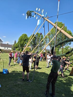Foto des Albums: Maibaumaufstellen 2025