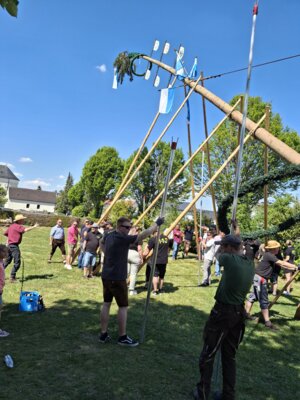 Foto des Albums: Maibaumaufstellen 2025