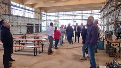 Vorschaubild: Blick in die Turnhalle