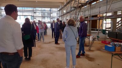 Vorschaubild: Blick in die Turnhalle