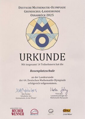 Foto des Albums: Mathematik-Olympiade 2025