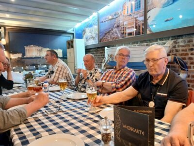 Abendessen im Restaurant Ellinadiko 