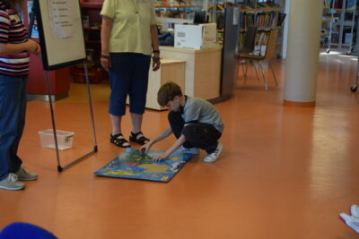 Foto des Albums: Besuch der Bibliothek im zib