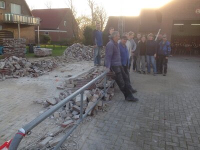 Foto des Albums: Bautagebau der neuen Fahrzeughalle