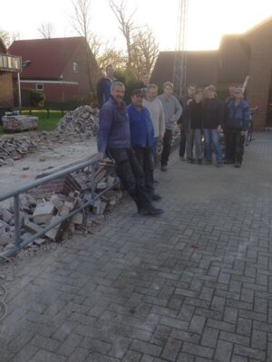 Foto des Albums: Bautagebau der neuen Fahrzeughalle
