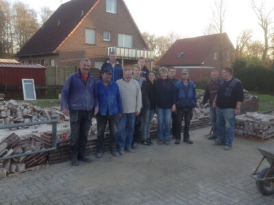Foto des Albums: Bautagebau der neuen Fahrzeughalle