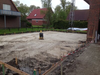 Foto des Albums: Bautagebau der neuen Fahrzeughalle